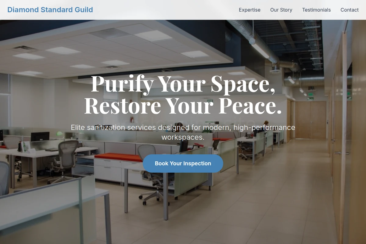 Sanitized Office Cleaning