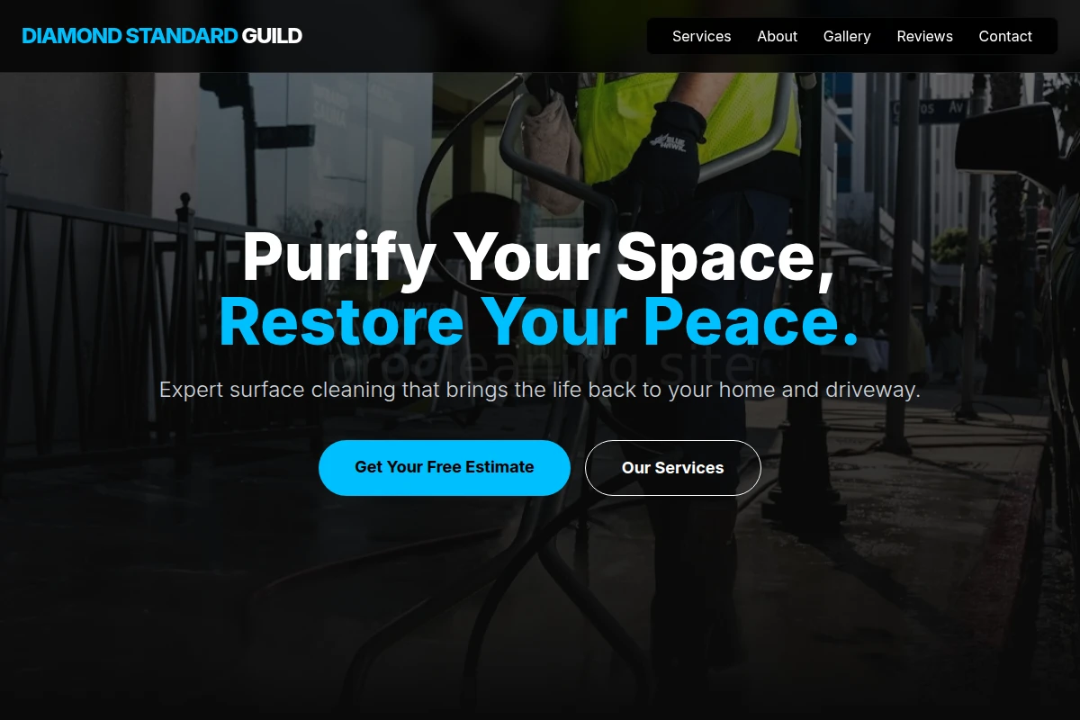 Surface-Care Pressure Washing