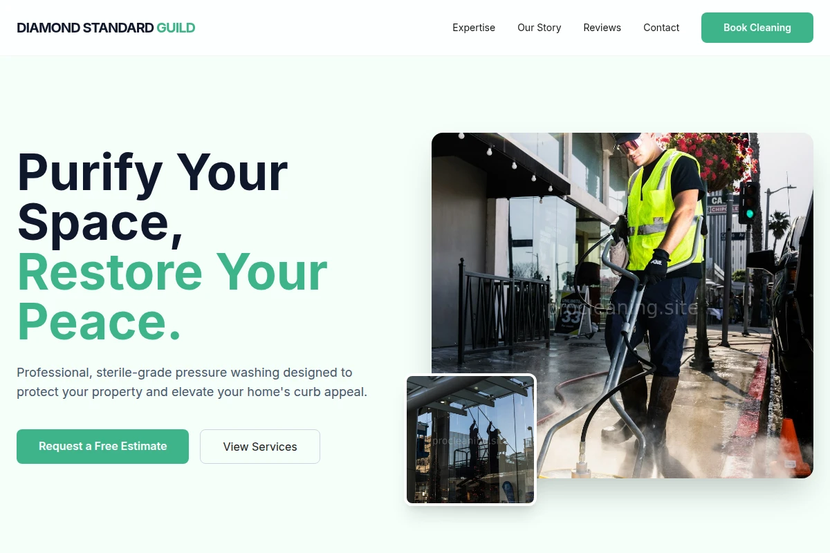 Sterile Pressure Washing